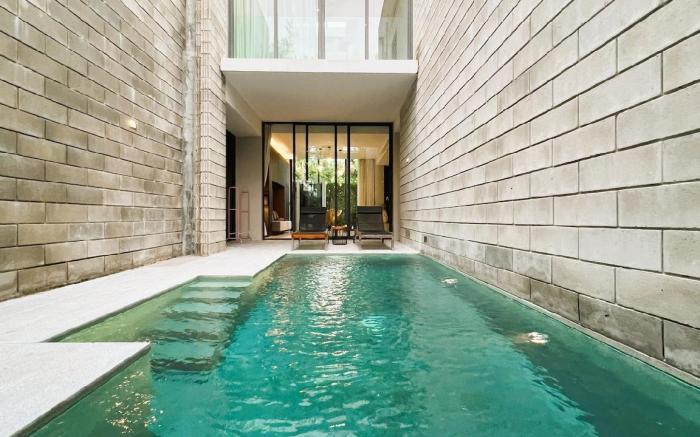 Pool Villa, Brand New, Near Beach, Peaceful time