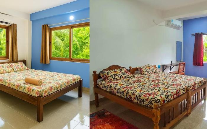 Two AC rooms in a Villa