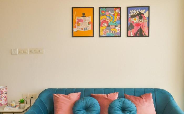 Artistic 2BR apt | 10 min to GOI Airport & Beaches