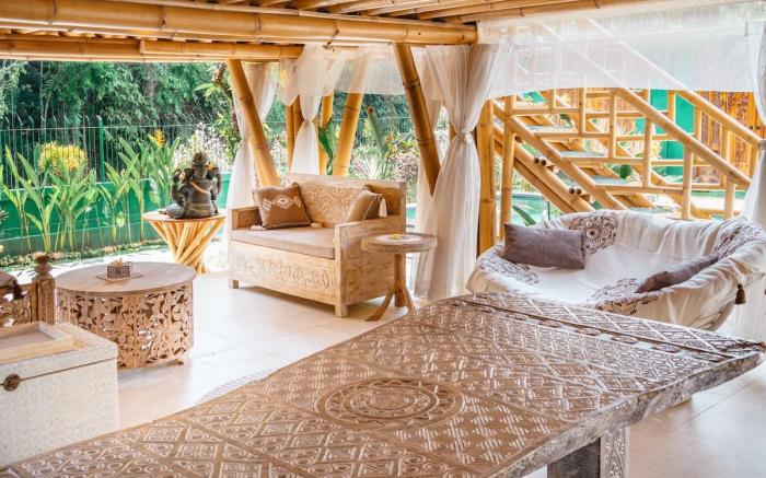 Bamboo Villa By The River in Ubud