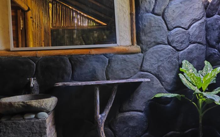 Bali mountain forest cabin