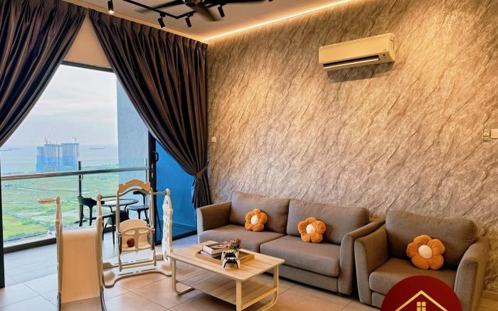 Atlantis Luxury Design 8人入住 海景&夕阳景色 小孩滑梯 游戏机 小孩床