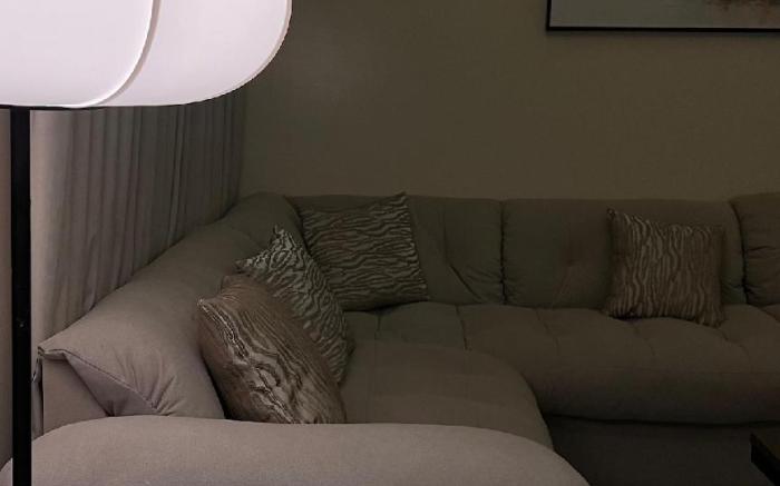 Elegant apartment with a hall, bedroom and kitchen