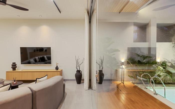 Modern 2BR Design Haven with green views, rooftop