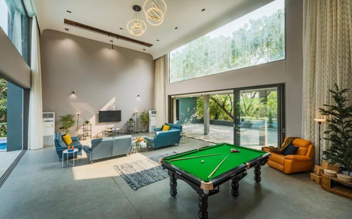 SaffronStays Six Degrees: 6BR pool villa, Alibaug