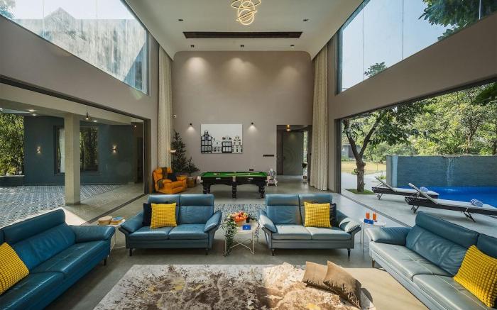 SaffronStays Six Degrees: 6BR pool villa, Alibaug