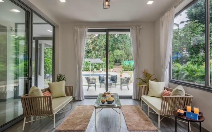 SaffronStays Magnolia by River Moira private pool