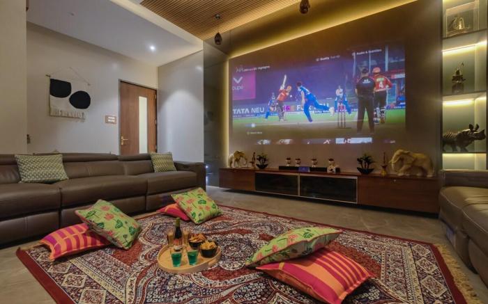 SaffronStays Skylight 4BHK Villa with Pool Table