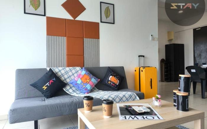 The Garden 2BR 4Pax Cozy Stylish Netflix BySTAY