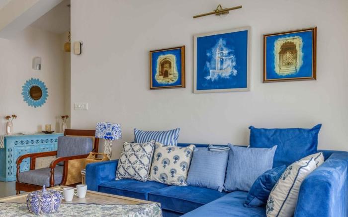 tisyastays | Blue Haven 2BHK with Pool & Gym