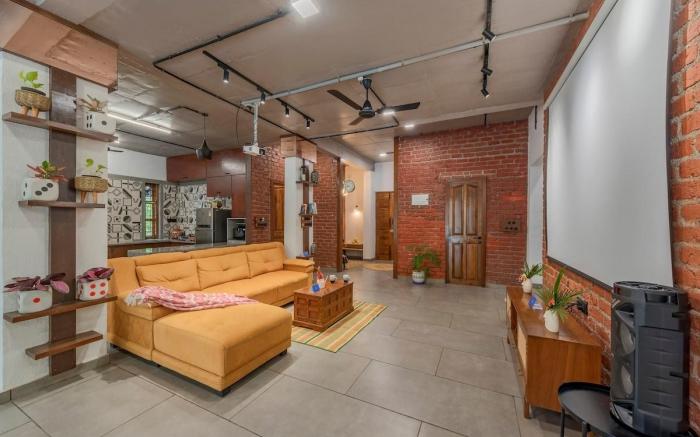 SaffronStays Atmos the Brick House | Rustic Pool E