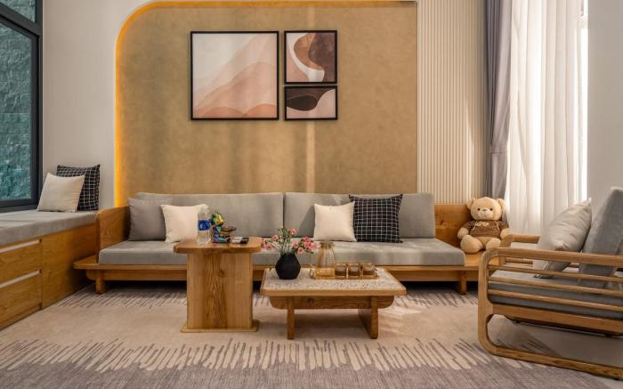 N to M Villa-pool 5 mins walk to MyKhe beachFullAC