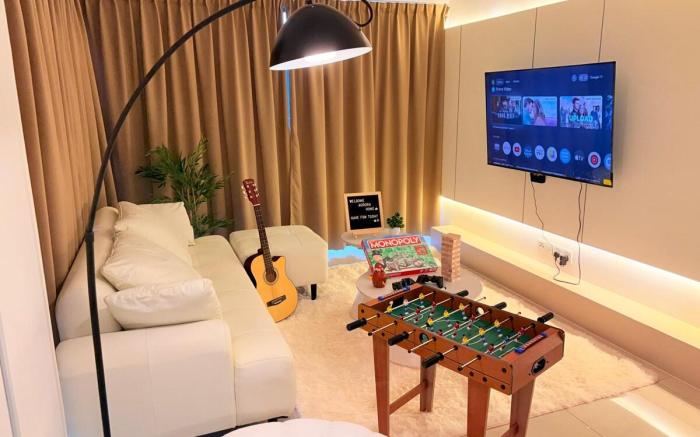 Ekocheras Urban Peak View Balcony 2BR 5 Beds 7 Pax