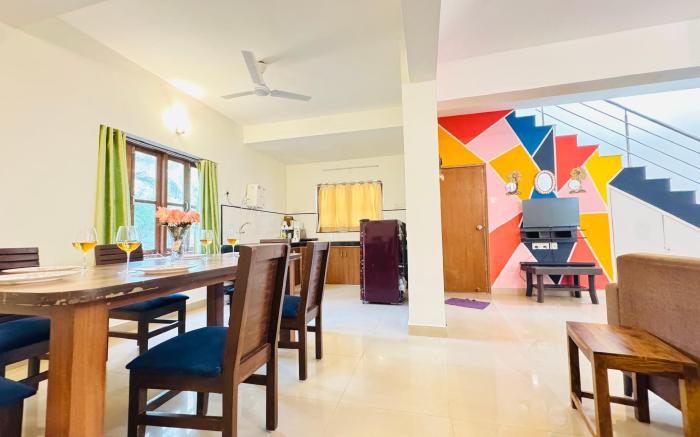 2 Bedroom Duplex villa in Vagator with pool