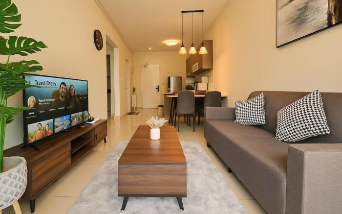 Central Park City Escape 2BR 4Pax w Balcony