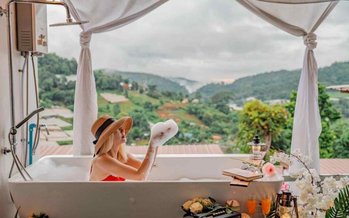 ที่พักม่อนแจ่ม ภูแสงไฟโฮมสเตย์ แม่ริม เชียงใหม่