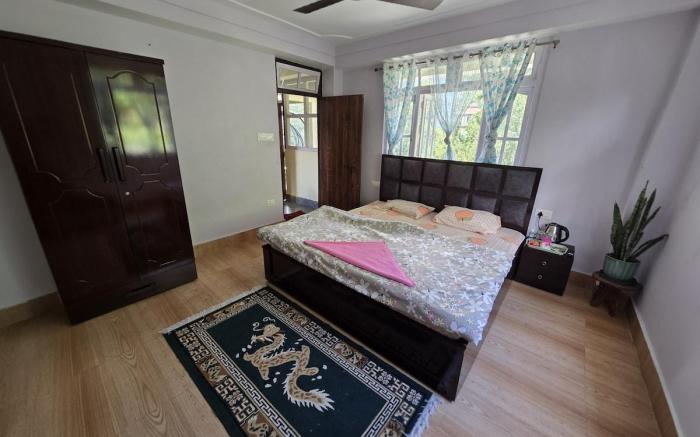 Bedroom with king bed