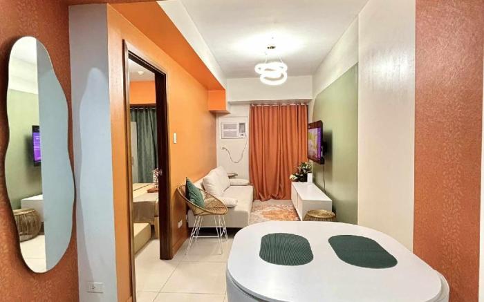 1 bedroom with balcony