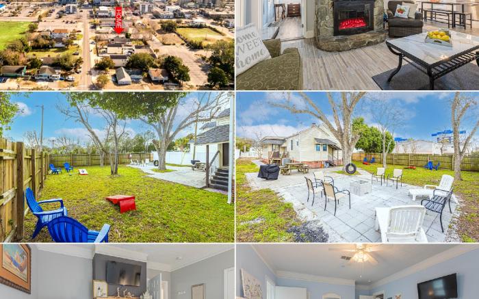 5 Bedrm Central Huge Private Yard/Deck/BBQ/Firepit