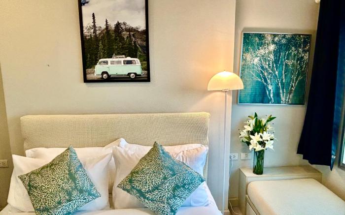 Centric Sea 23F，市中心，拥有美丽海景和泳池，距离海边300米