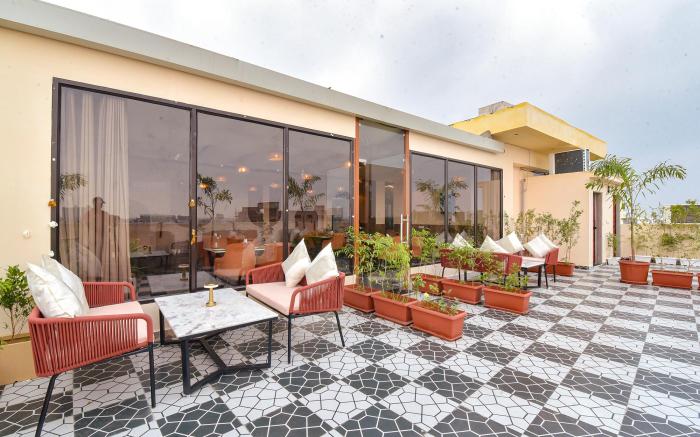 FabHotel Ajanta - Indus land hospital , landscape park & morden school , D- mart