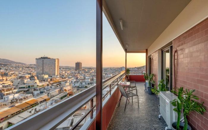 Apollo Tower Athens Center 360oView Luxury Apt