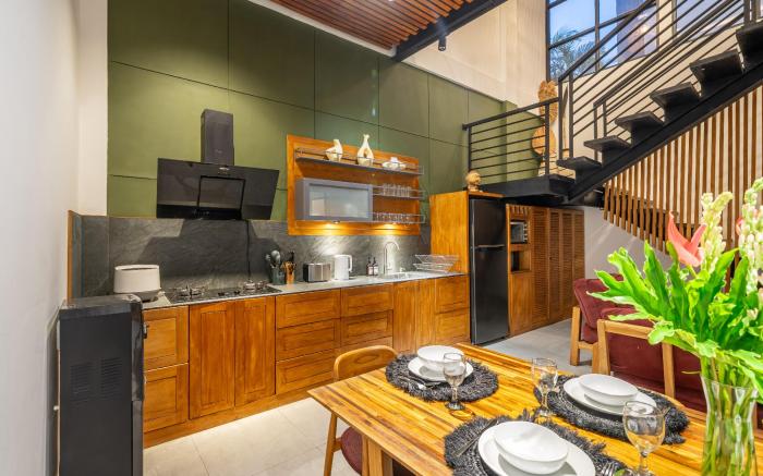 Lindt- 3BDR Villa with Private Pool and Ricefield 