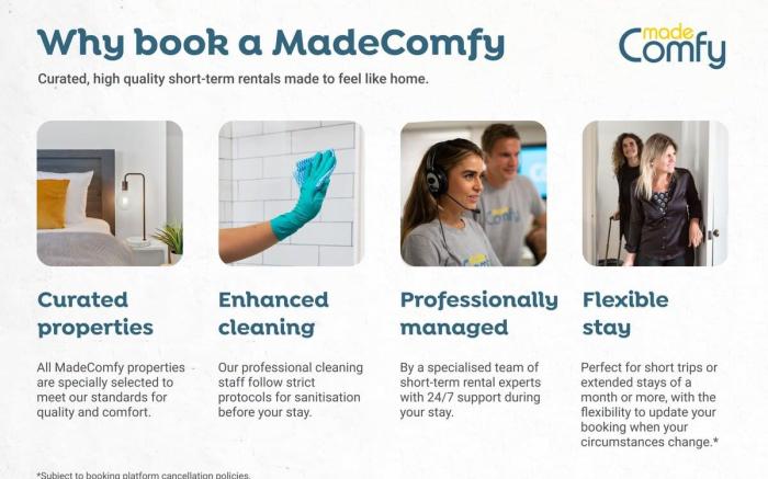 Beautiful 2-Storey Unit with Balcony near Smith St