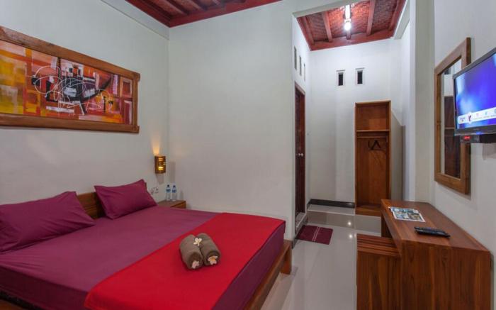 Pemandangan kota yang Indah di homestay ini
