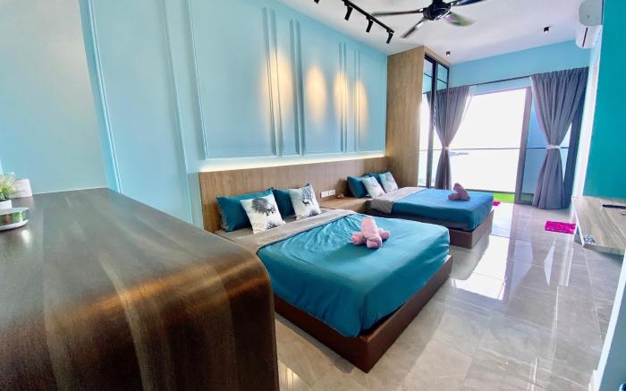 MWHoliday B2131 Blue Sea View Suites Family Sea View Suite (WiFi)