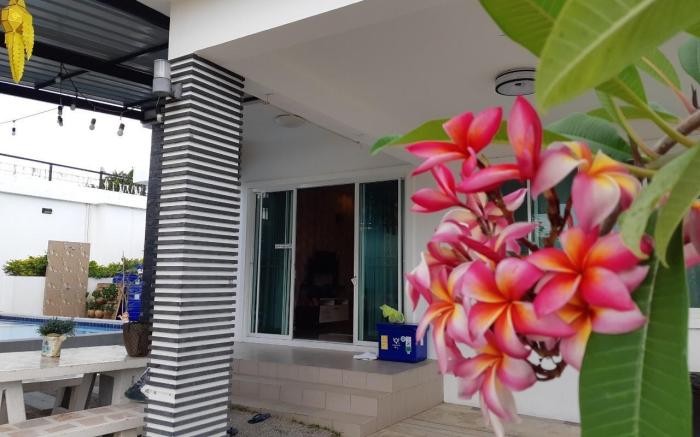 Pretty Pool Villa Huahin (BarBQ, Karaoke) 4-10 Pax