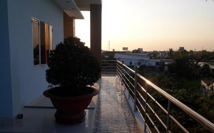 A rooftop overlooking the town from 360 degrees.