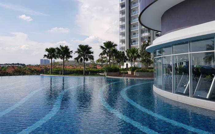 Alyssa Putrajaya. 3R3B FullyAcond. WiFi. Pool view