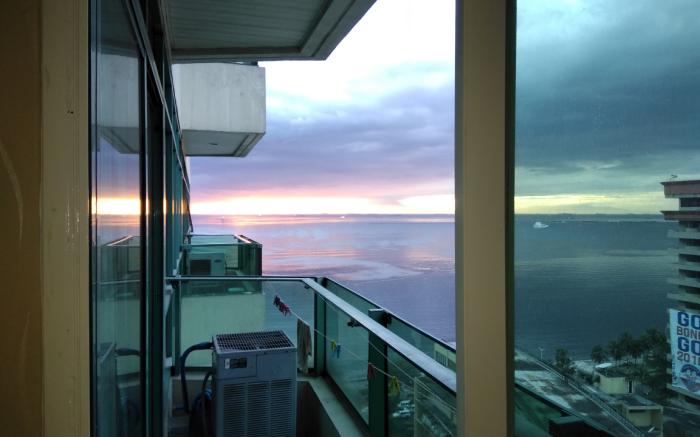 Condo With Balcony And Bay View, Malate,Manila