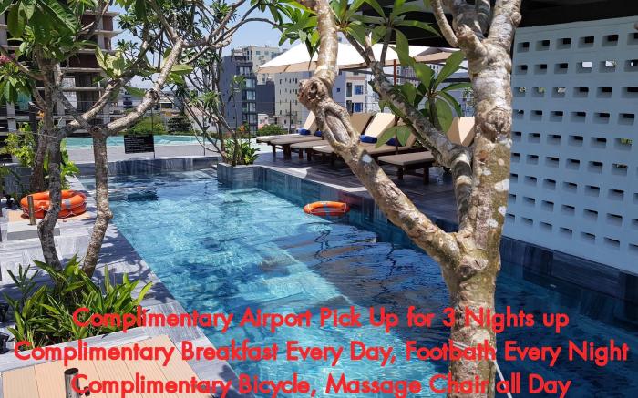 Big Family Stu Apt by Beach, Free Pickup &Footbath