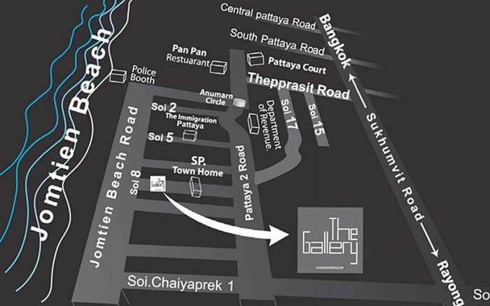 The Gallery Jomtien Beach Pattaya Condo by Dome