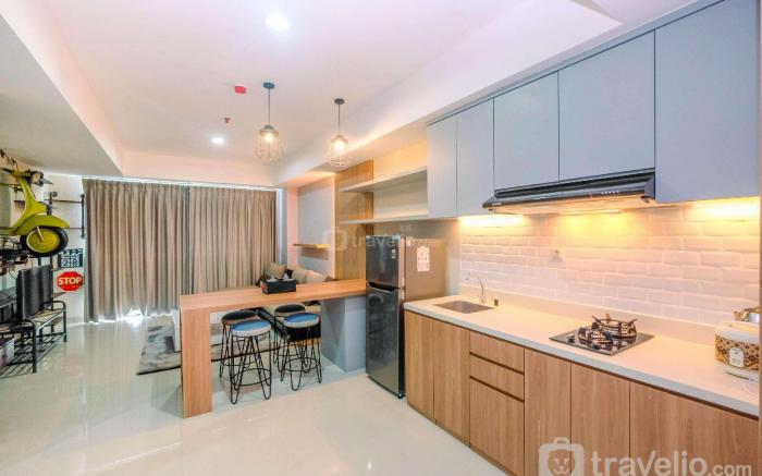 Cozy 2BR Nine Residence with City View By Travelio