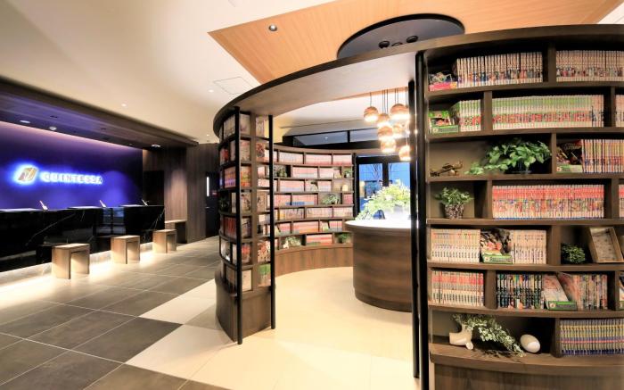 Quintessa Hotel Fukuoka Tenjin Comic and Books