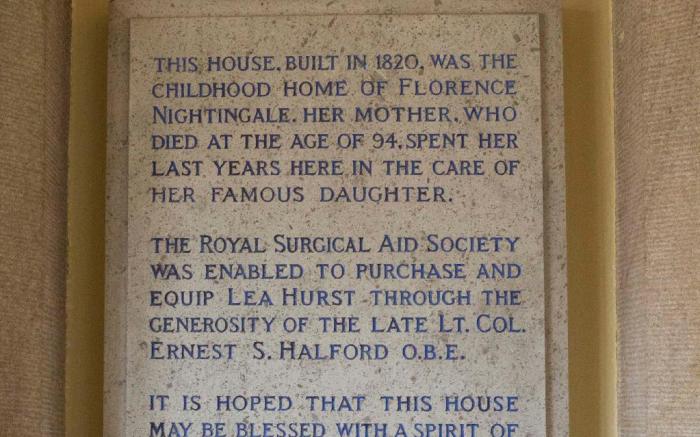 Florence Nightingale Suites at Lea Hurst