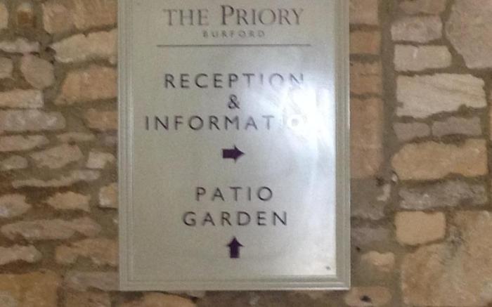 Priory Tearooms Burford with Rooms
