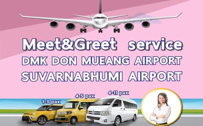 Dmk Don Mueang airport Guest House meetgreet service