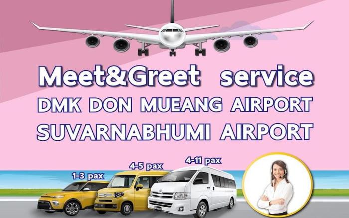 Dmk Don Mueang airport Guest House meetgreet service