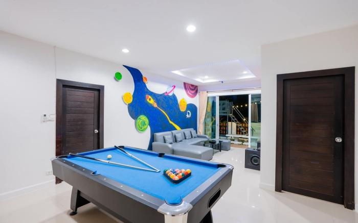 Family Pool Villa Huahin 4BR Pool Table & (SLIDER)