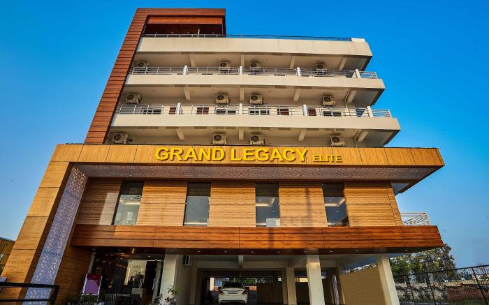 Treebo Grand Legacy Elite With Roof Top Cafe