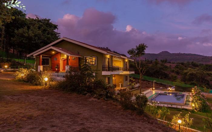 Stay Leisurely By The Foothills 7BHK Pawna Lake