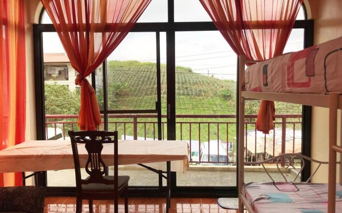 A 65 sq m Cozy Tagaytay Room with balcony