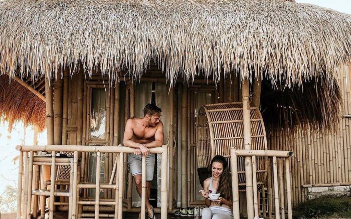 Sunflower Bungalow Penida Bambu Green