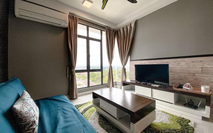 JonySuite 1Tebrau @ 1BR 2pax near MidValley by UHA