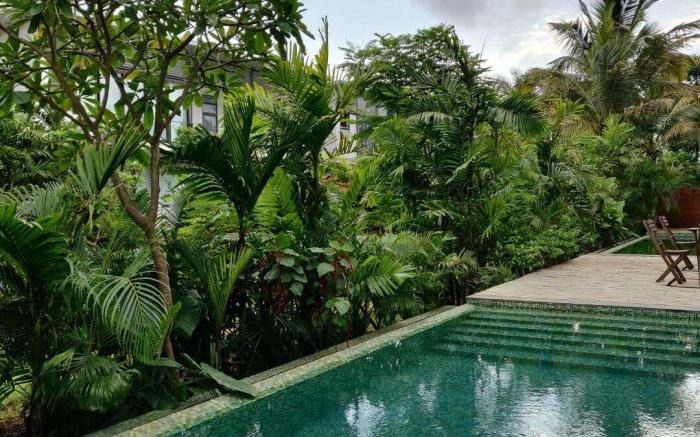 Sun Contemporary private pool villa in North Goa