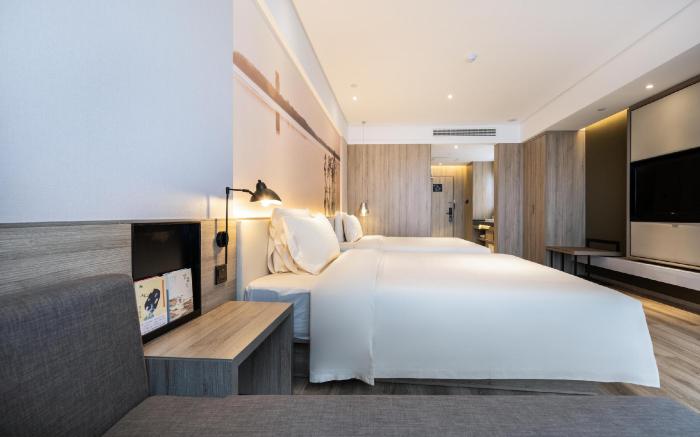 Atour Hotel Jining Jianshe Road Lingxiu City Plaza